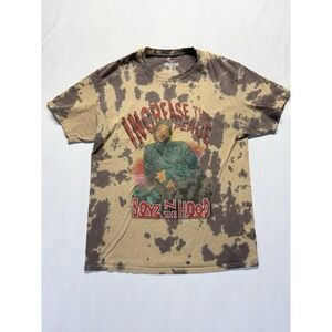 Boyz N the‎ Hood Tie Dye Graphic T-Shirt Size M Brown Ice Cube Movie Tee